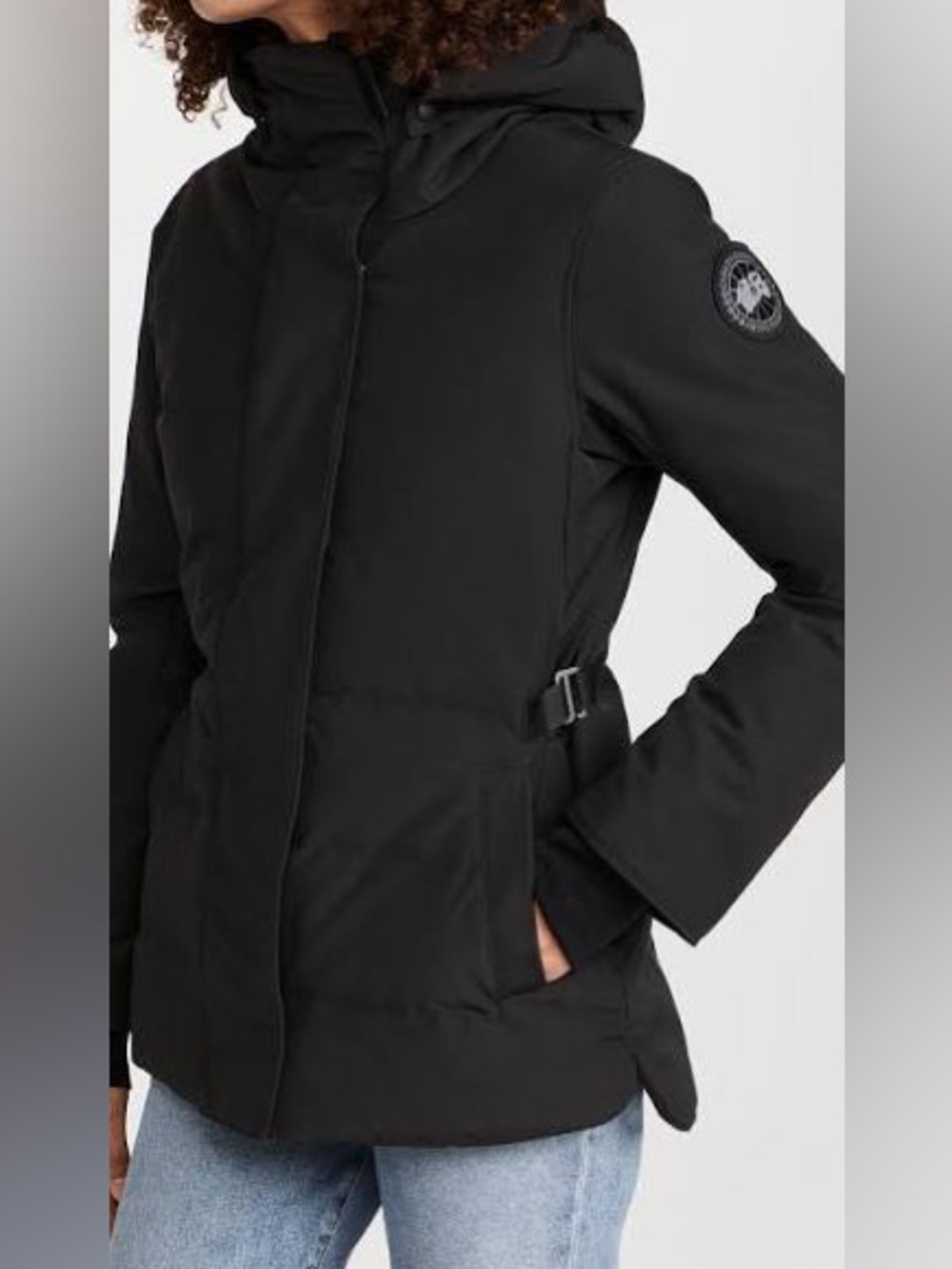 Canada Goose Lyndale Parka in black womens small EXCELLENT condition